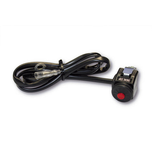 Schalter rund (Typ Taster) für Engine Stop Hupe oder z.B. Override am ATV/Quad. - Kama Bike Parts
