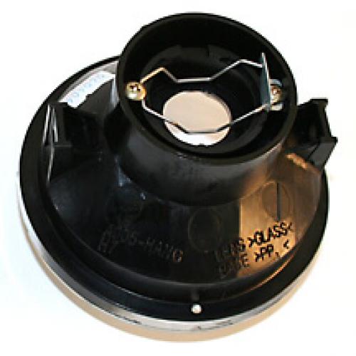 Scheinwerfereinsatz für Abblendlicht 90mm für H 7 Glühlampe Klarglas E-gepr. - Kama Bike Parts