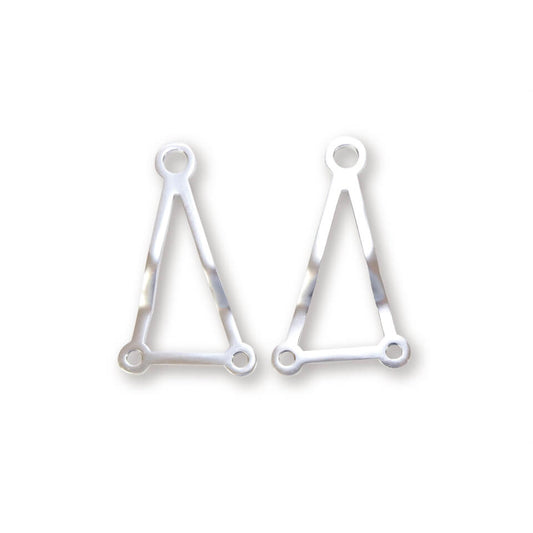 SHIN YO Alu Lampenhalter filigran poliert - Kama Bike Parts