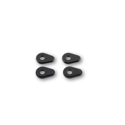 SHIN YO Alu Montageplatten INDY SPACER passend für Yamaha MT-07 MT-09 MT-10 Set - Kama Bike Parts