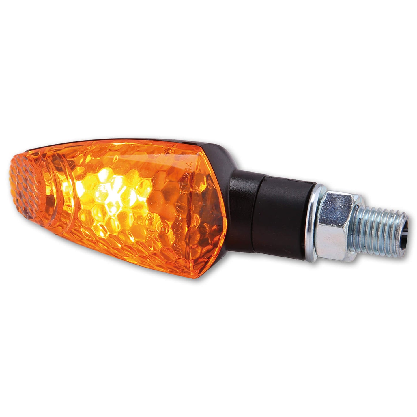 SHIN YO Blinker PEARL schwarz gelbes Glas - Kama Bike Parts