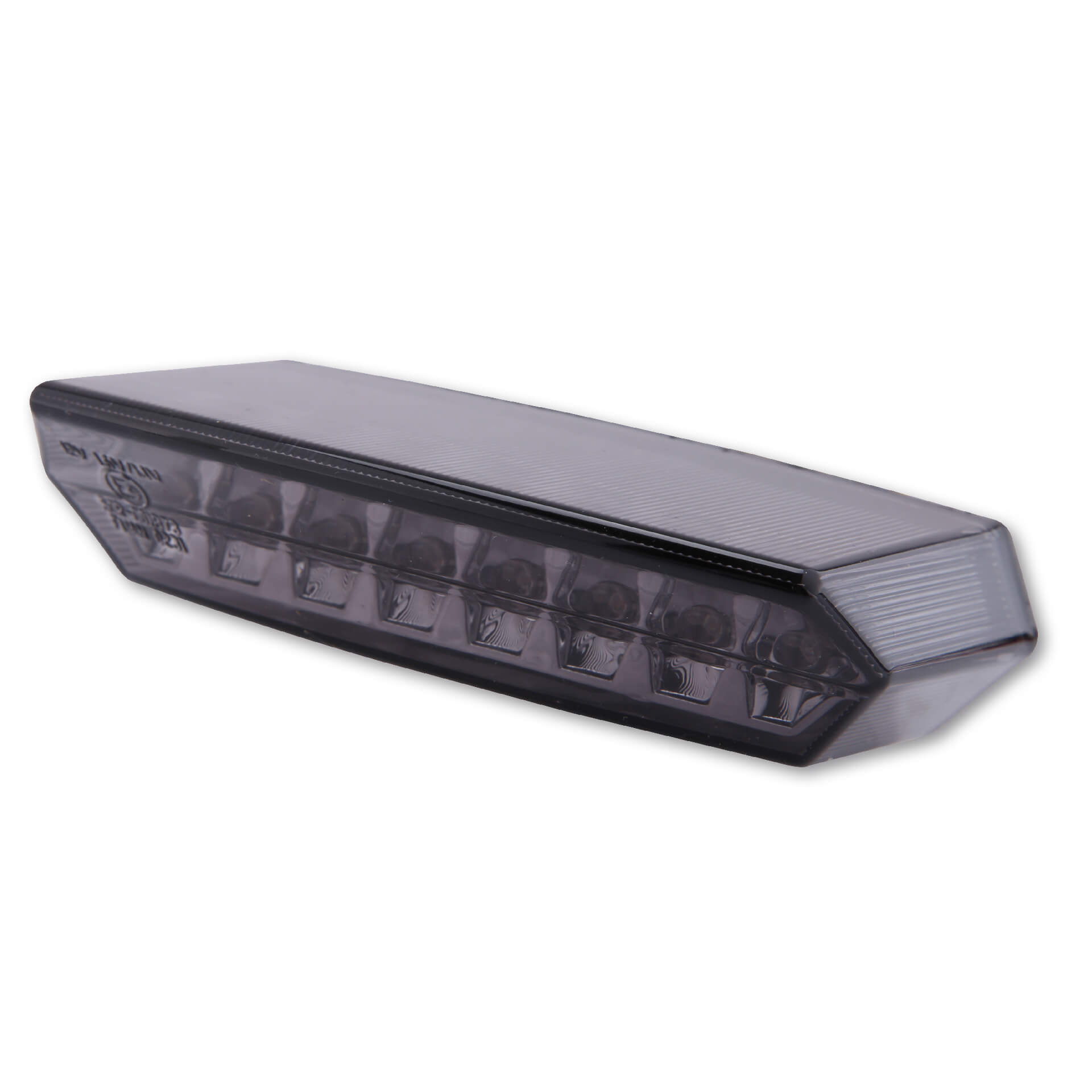 SHIN YO BOSTON LED Rücklicht schwarze Basisplatte getöntes Glas - Kama Bike Parts