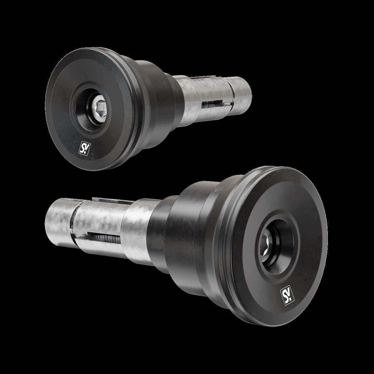 SHIN YO CIRCULA-LS Lenkergewichte Schwarz - Kama Bike Parts