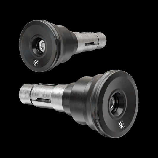 SHIN YO CIRCULA-LS Lenkergewichte Schwarz - Kama Bike Parts