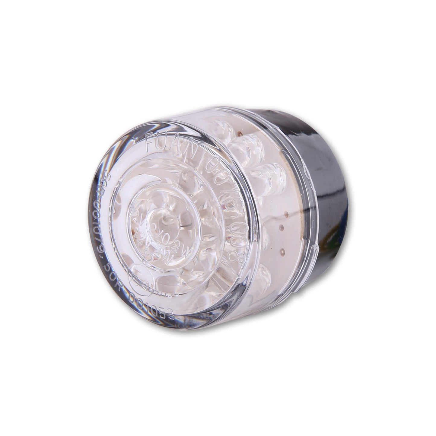 SHIN YO Einsatz LED-Mini-Rücklicht BULLET rund Glas transparent - Kama Bike Parts