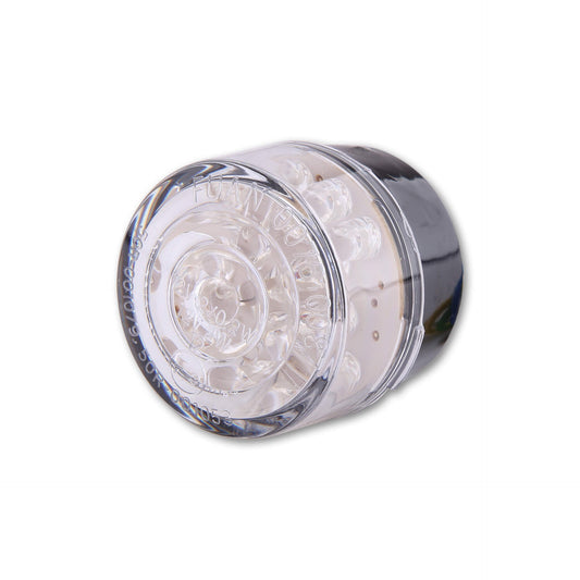 SHIN YO Einsatz LED-Mini-Rücklicht BULLET rund Glas transparent - Kama Bike Parts