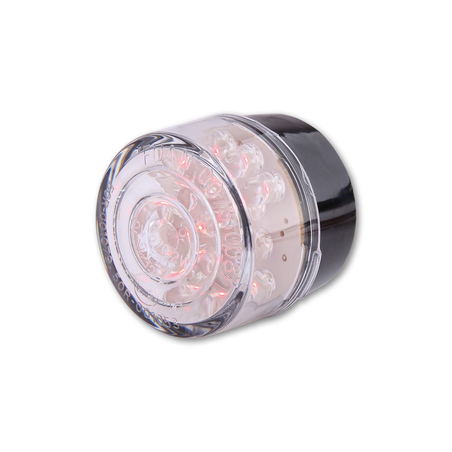 SHIN YO Einsatz LED-Mini-Rücklicht BULLET rund Glas transparent - Kama Bike Parts