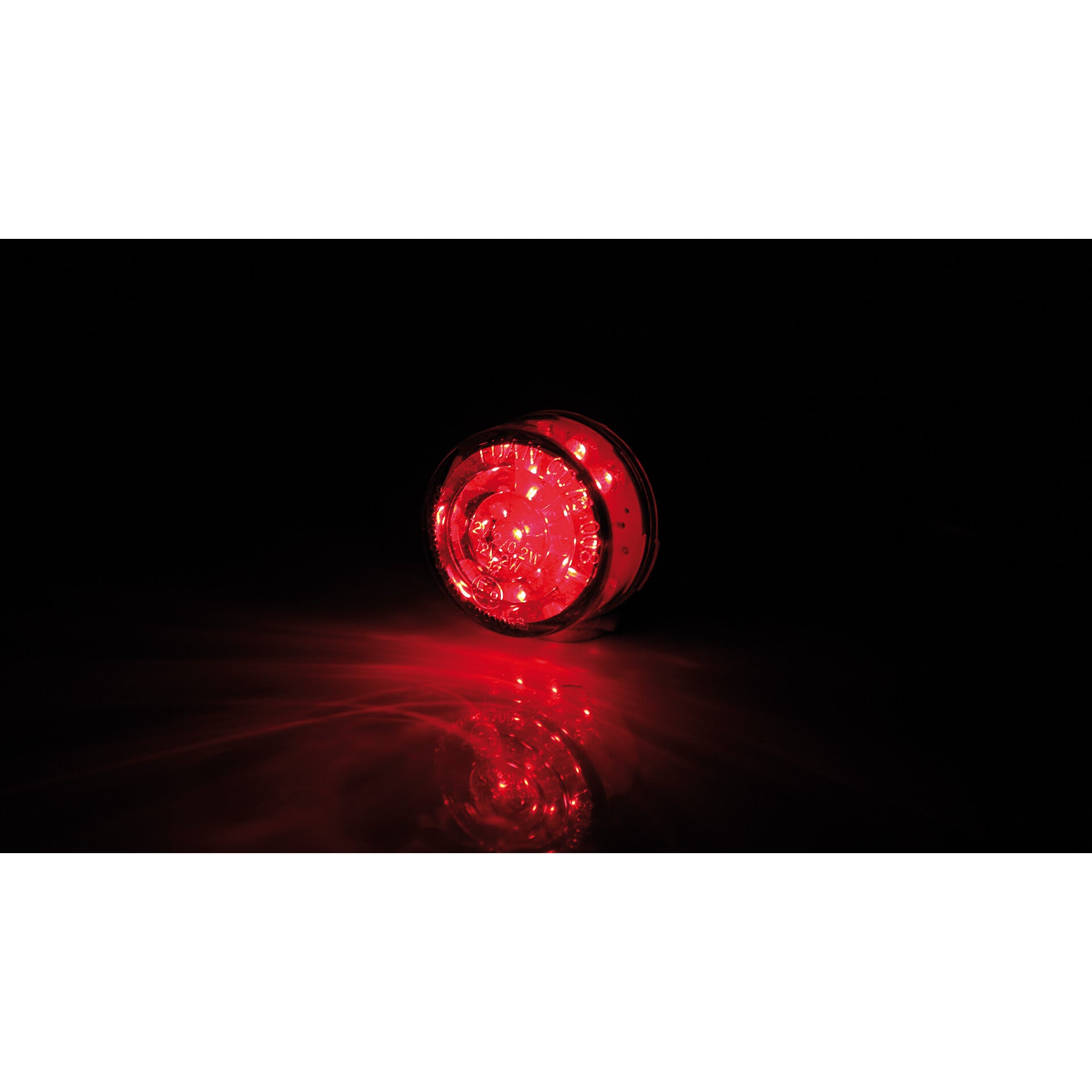 SHIN YO Einsatz LED-Mini-Rücklicht BULLET rund Glas transparent - Kama Bike Parts