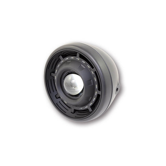 SHIN YO Ellipsoid-Scheinwerfer CYCLOPS schwarz matt - Kama Bike Parts
