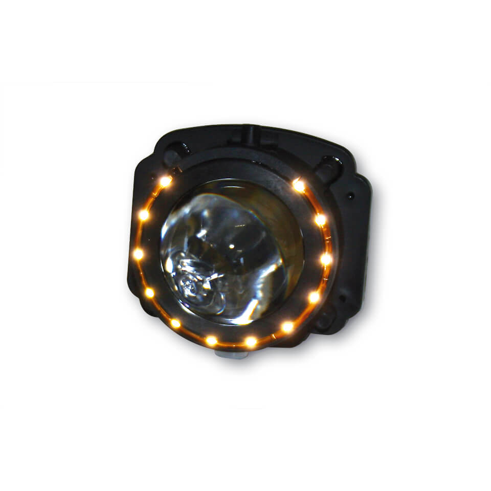 SHIN YO Ellipsoidscheinwerfer Abblendlicht. + LED-Positionsleuchte. - Kama Bike Parts