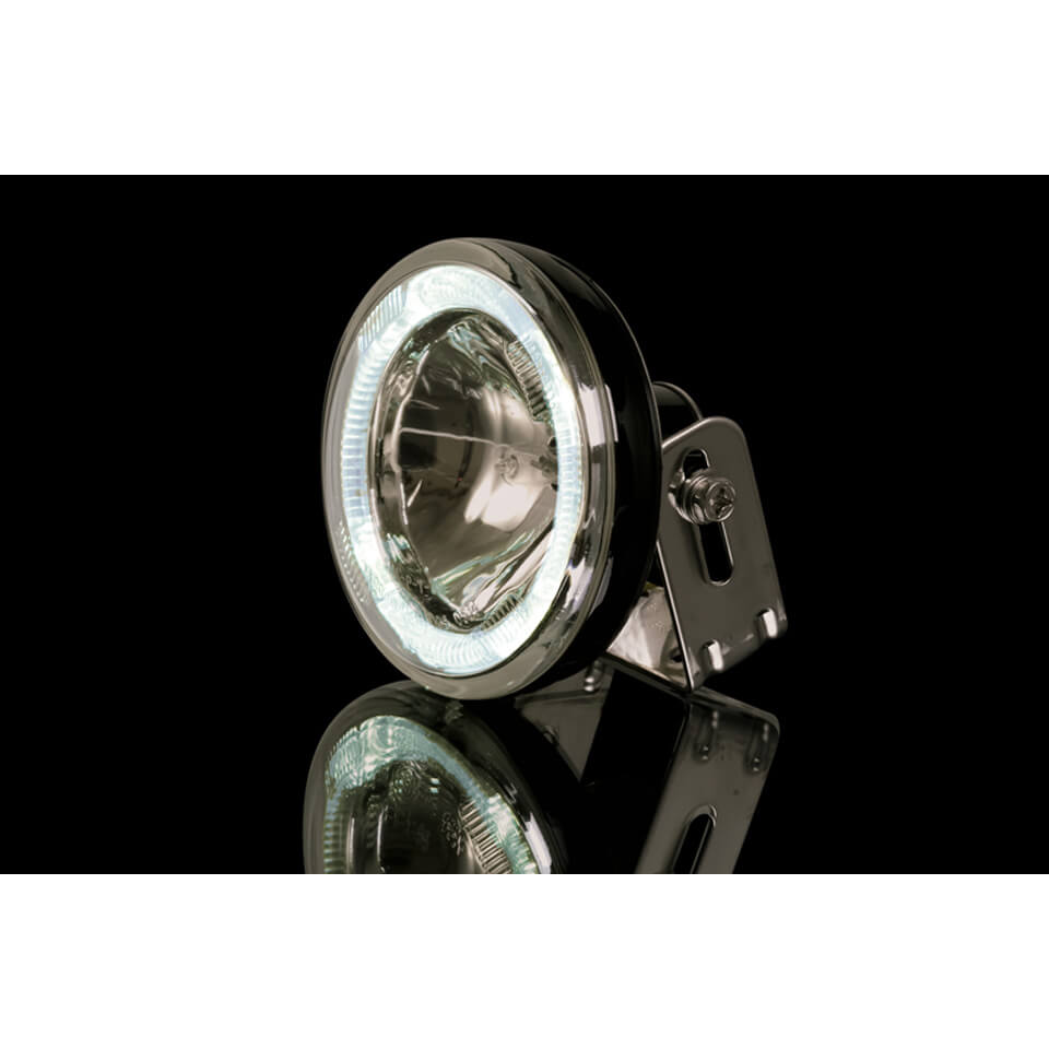 SHIN YO Fernscheinwerfer mit LED Standlichtring - Kama Bike Parts
