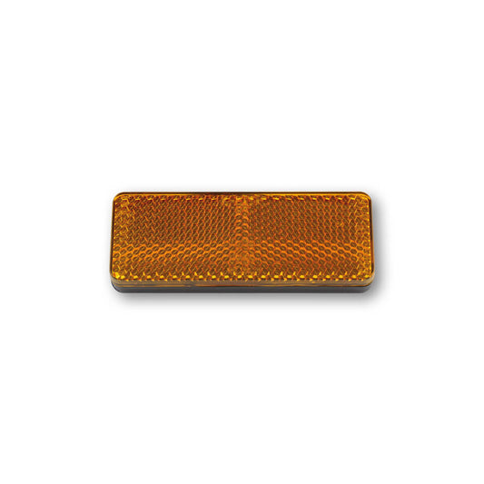 SHIN YO Gabelreflektor rechteckig gelb - Kama Bike Parts