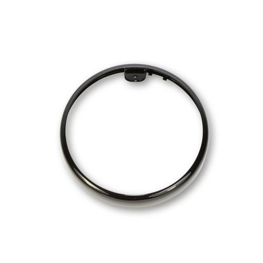 SHIN YO Lampenring für 7 Zoll Scheinwerfer RENO schwarz glänzend - Kama Bike Parts