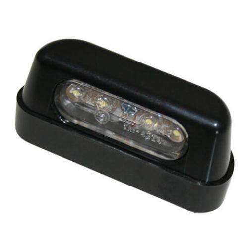 SHIN YO LED Kennzeichenbeleuchtung ABS schwarz - Kama Bike Parts