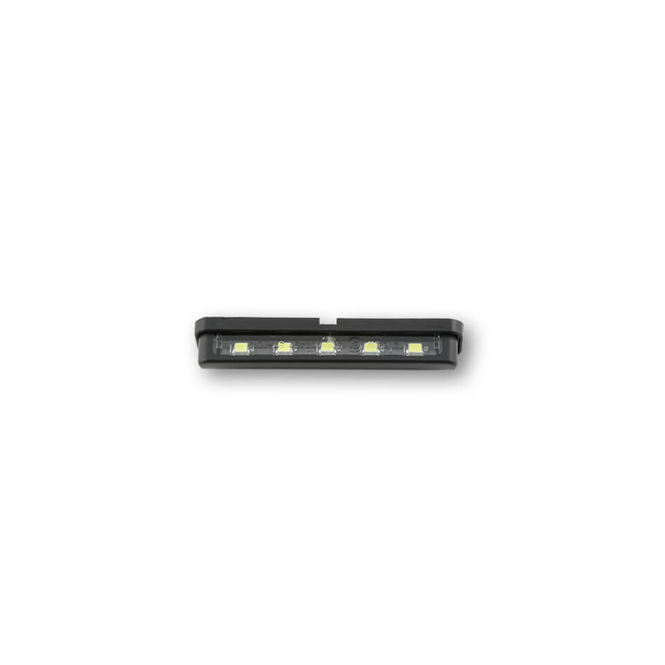 SHIN YO LED Kennzeichenbeleuchtung ST-7 selbstklebend schwarz - Kama Bike Parts