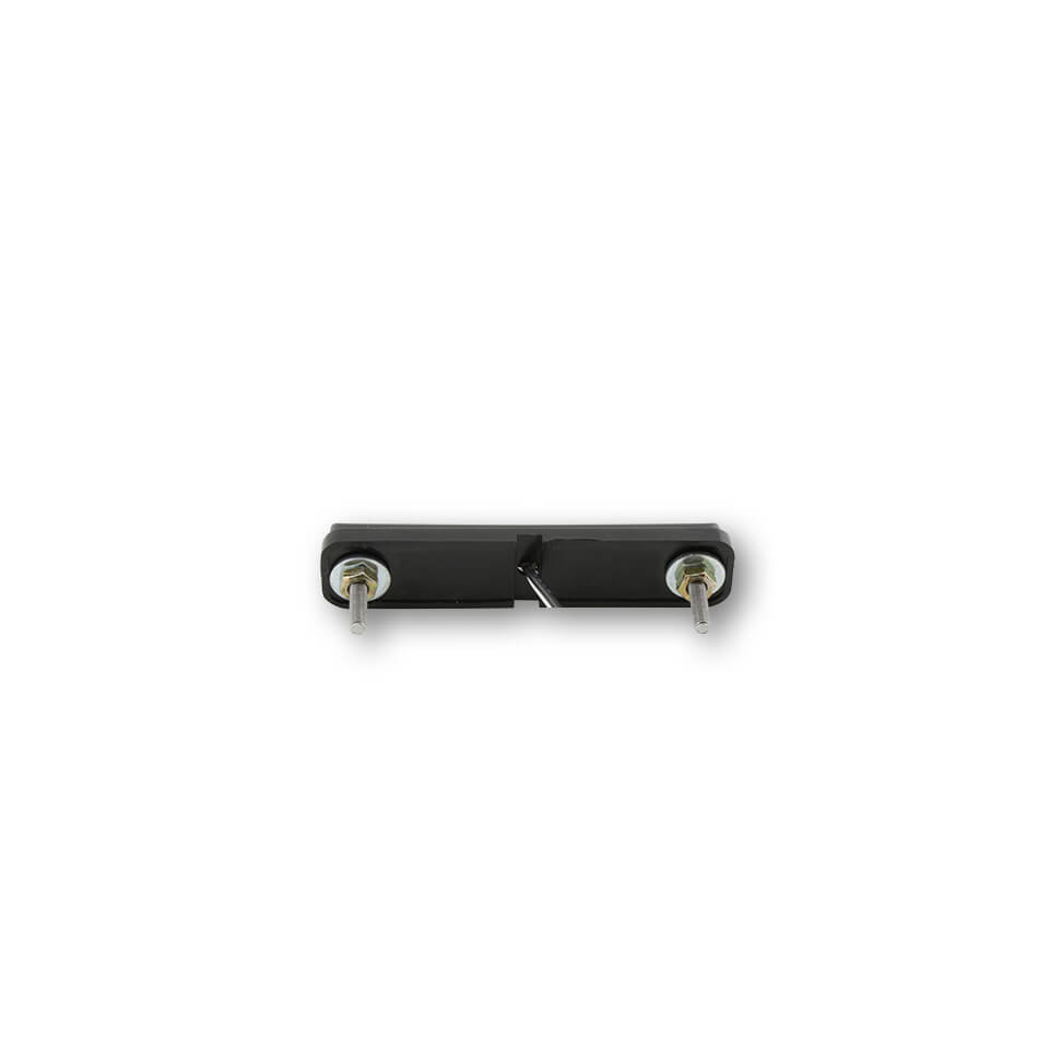 SHIN YO LED Kennzeichenbeleuchtung ST-7 verschraubbar schwarz - Kama Bike Parts