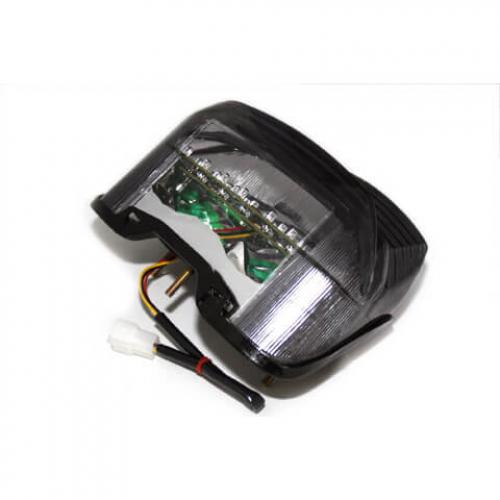 SHIN YO LED-Rücklicht mit getöntem Glas passend für Yamaha XJR 1300 1999-2009 - Kama Bike Parts