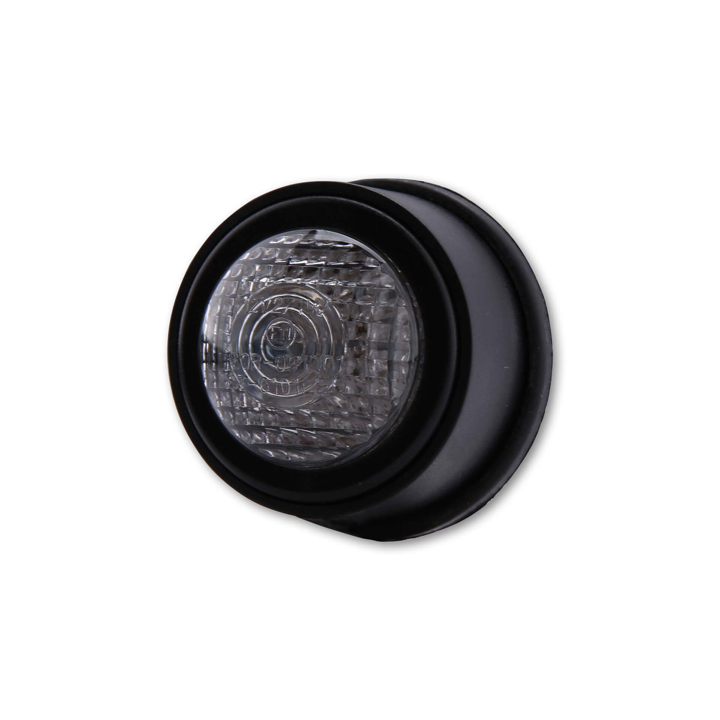 SHIN YO LED-Rücklicht OLD SCHOOL TYP2 schwarz transparentes Glas E-gepr. - Kama Bike Parts