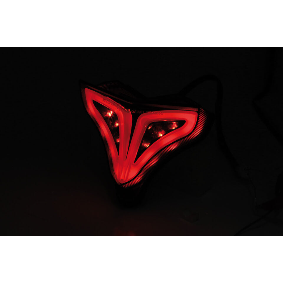 SHIN YO LED Rücklicht passend für Yamaha YZF-R1 2009-2014 getönt - Kama Bike Parts