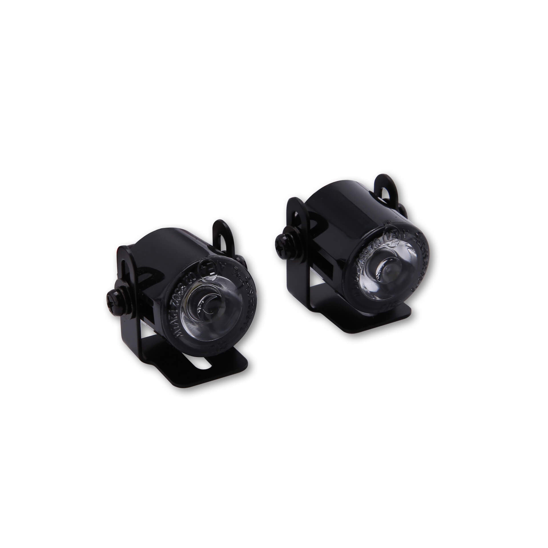 SHIN YO LED-Standlicht rund Durchmesser 24,7 mm mit Universalhalter - Kama Bike Parts