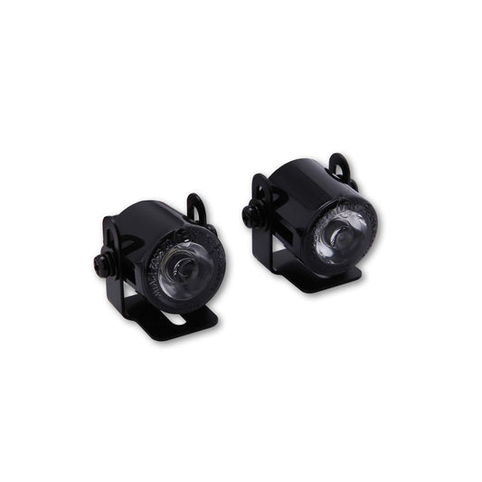 SHIN YO LED-Standlicht rund Durchmesser 24,7 mm mit Universalhalter - Kama Bike Parts