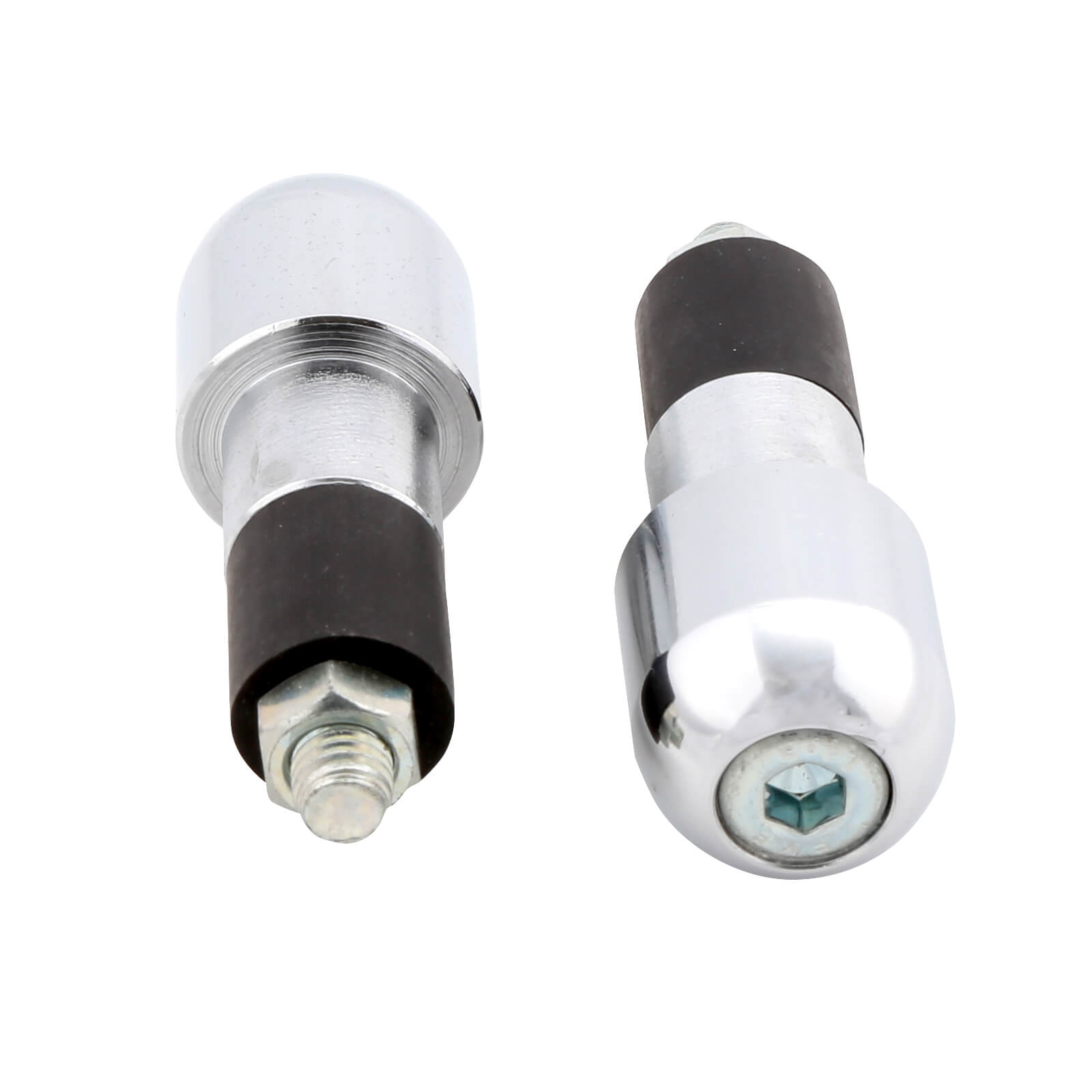 SHIN YO Lenkergewicht Stahl verchromt - Kama Bike Parts