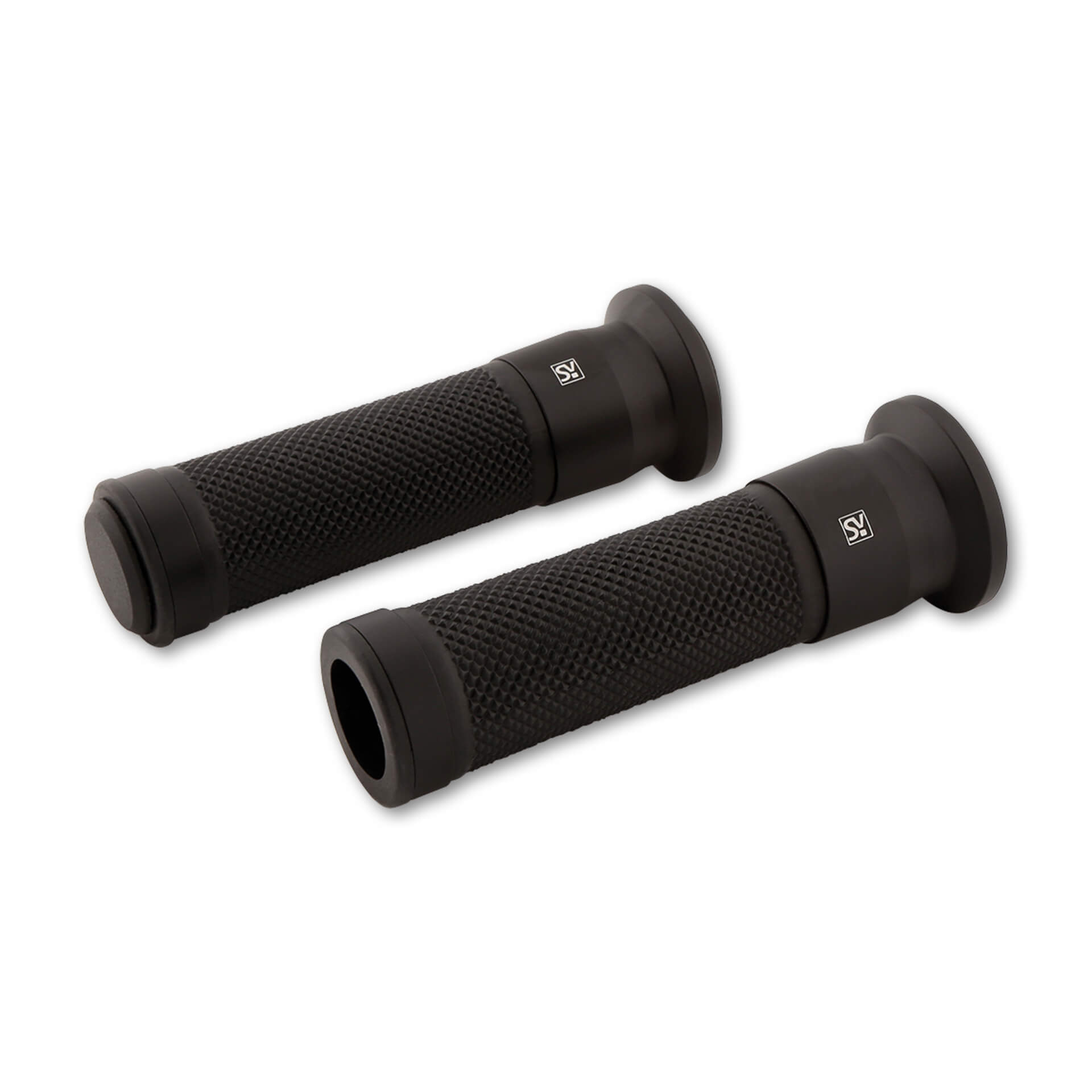SHIN YO MARANO Lenkergriffe 7/8 Zoll (22,2 mm) 132 mm schwarz - Kama Bike Parts