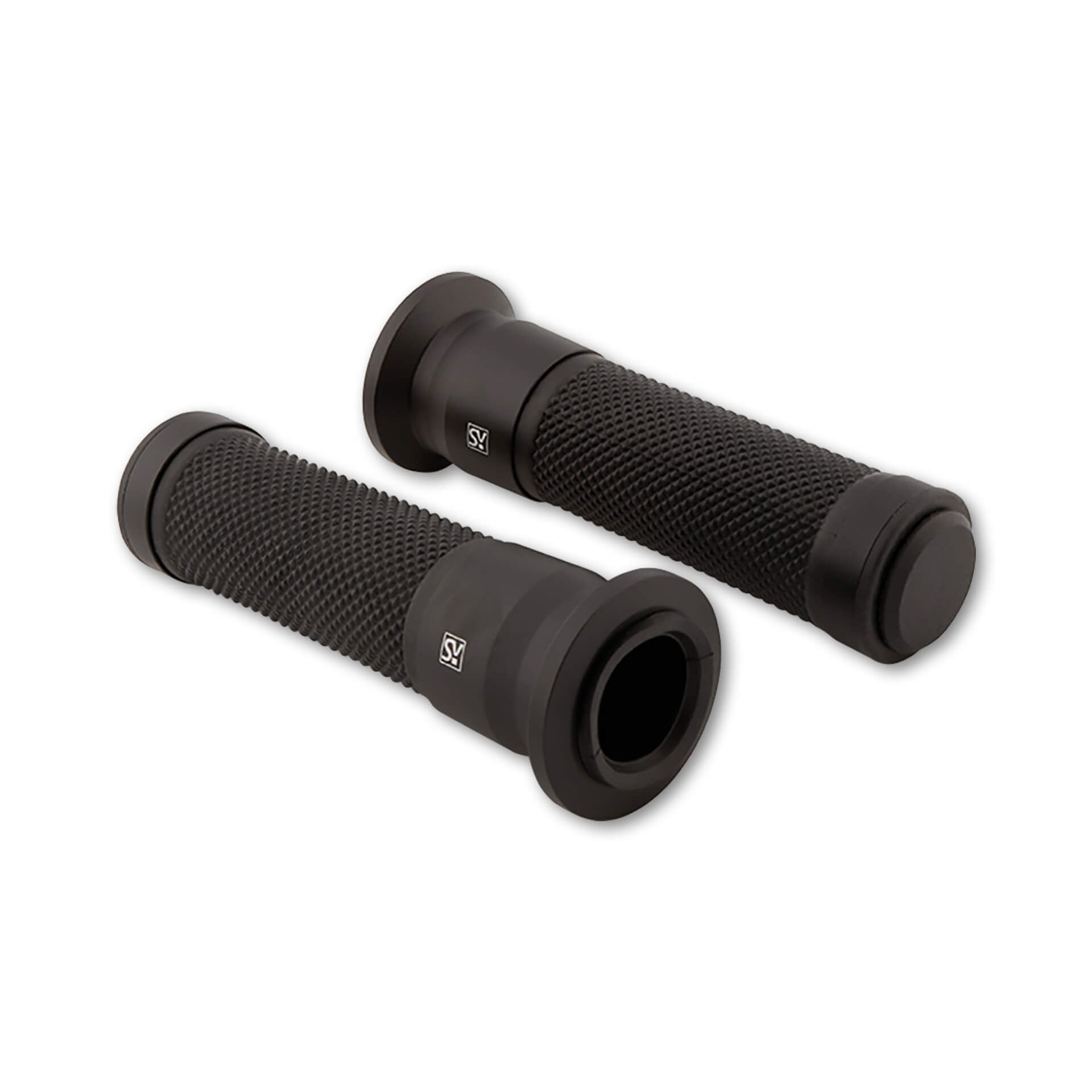 SHIN YO MARANO Lenkergriffe 7/8 Zoll (22,2 mm) 132 mm schwarz - Kama Bike Parts