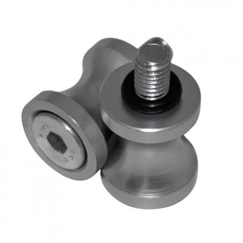 SHIN YO Racingadapter M6 silber - Kama Bike Parts