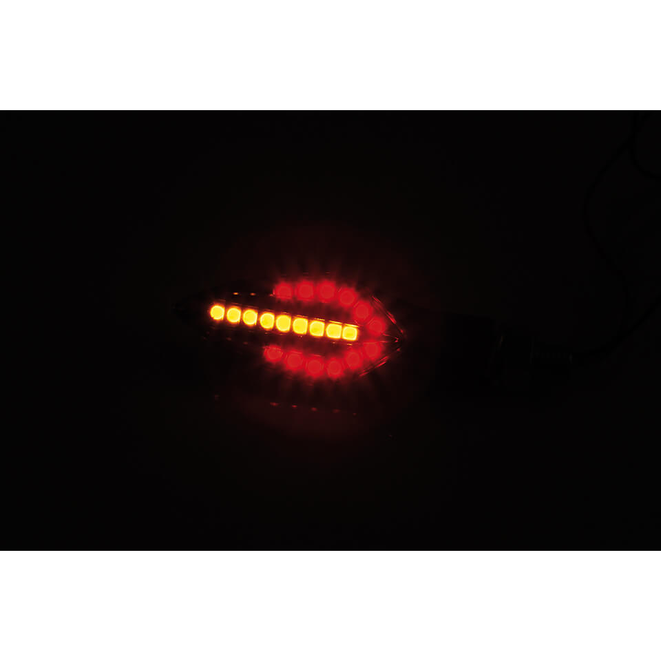 SHIN YO Rück- Bremslicht Sequenz-Blinker FORK - Kama Bike Parts
