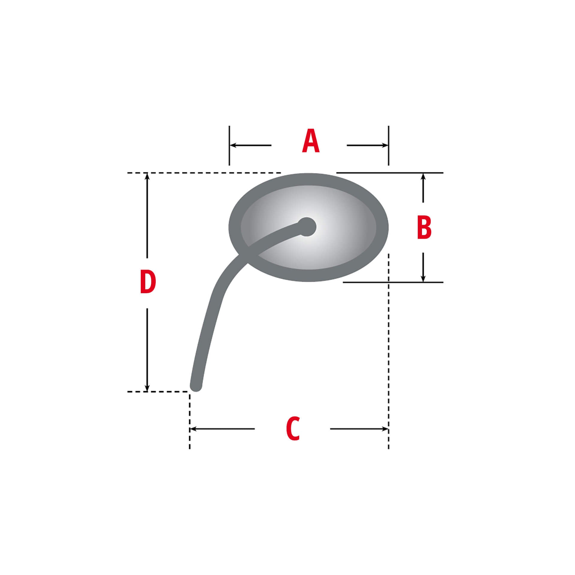 Spiegel mit LED Blinker - Kama Bike Parts