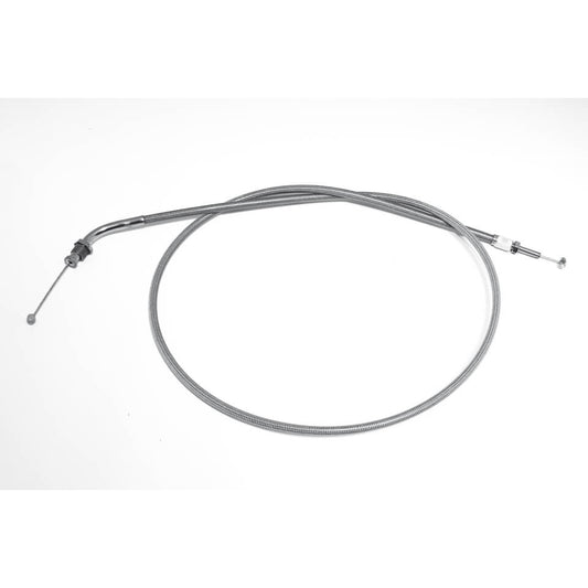 Stahlflex-Gaszug schließend passend für Honda VT 750 C,2004-2007 150mm verlängert. - Kama Bike Parts