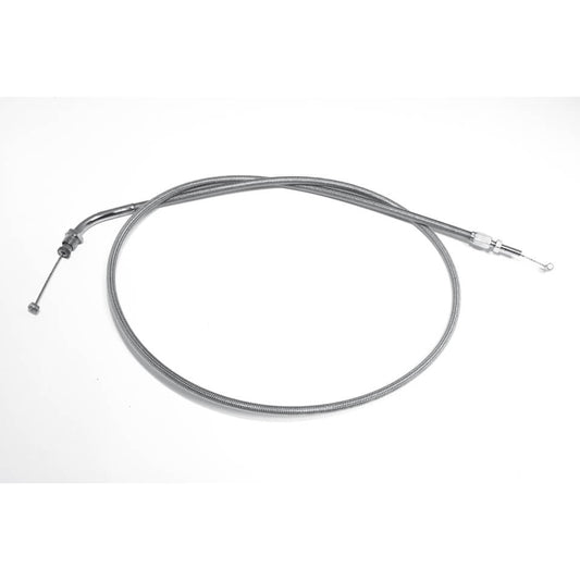 Stahlflex-Gaszug schließend passend für Honda VT 750 C 2008-2009 150mm verlängert. - Kama Bike Parts