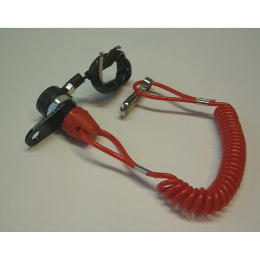 Universal Notausschalter Typ Unterbrecher mit Halter - Kama Bike Parts