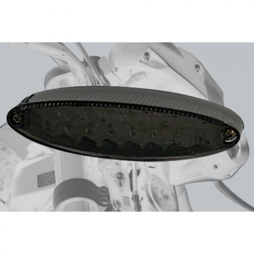 SHIN YO LED-Mini-Rücklicht NUMBER1 mit Nummernschildbeleuchtung - Kama Bike Parts
