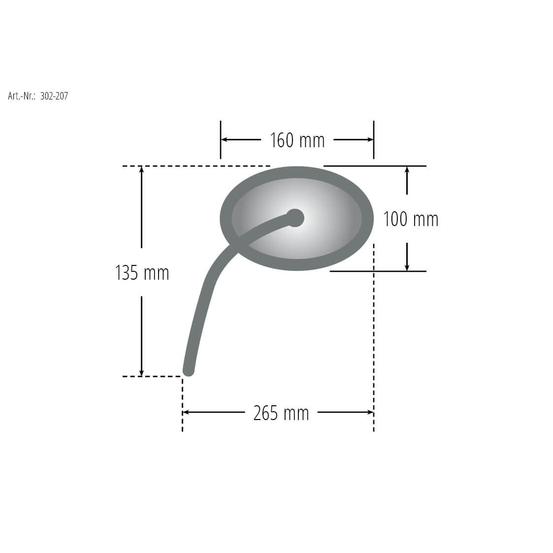 Spiegel passend für Honda CBR 600 RR (PC40) 03-16 CBR 1000 RR (SC57) 2004-2007 - Kama Bike Parts