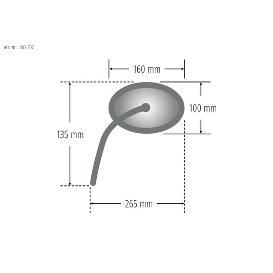 Spiegel passend für Honda CBR 600 RR (PC40) 03-16 CBR 1000 RR (SC57) 2004-2007 - Kama Bike Parts
