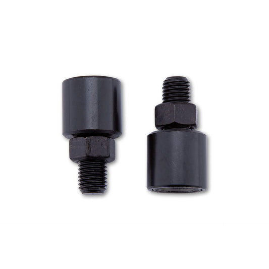 SHIN YO Spiegel Vibrationsvernichter für M10 x 1.25 chrom & schwarz - Kama Bike Parts