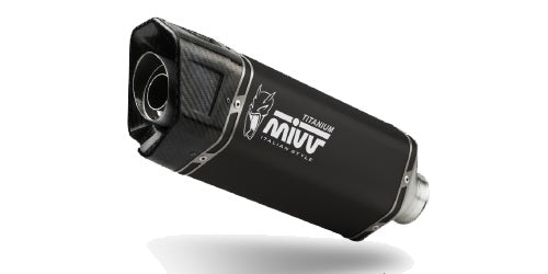 MIVV SR-1 Auspuff Titan passend für TRIUMPH STREET TRIPLE 765 R / RS 2023-2024