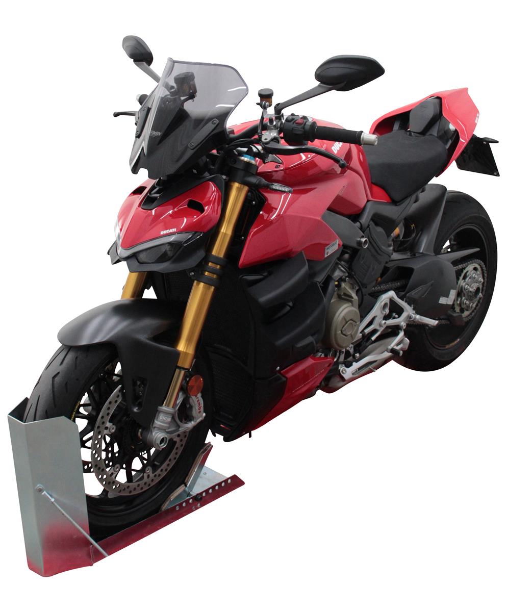 MRA Racingscheibe NRN rauchgrau passend für Ducati STREETFIGHTER V4/S 2020-2024
