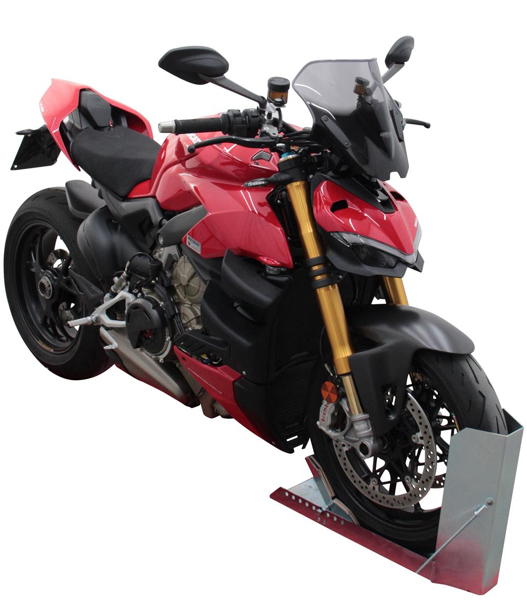 MRA Racingscheibe NRN rauchgrau passend für Ducati STREETFIGHTER V4/S 2020-2024
