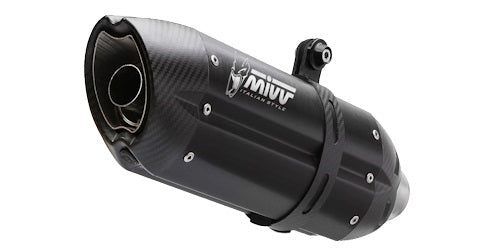 MIVV Suono Auspuff schwarz passend für KTM 390 DUKE 2017-2020