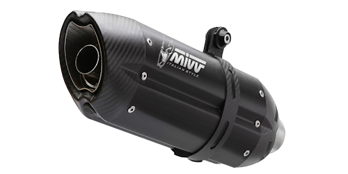 MIVV Suono Auspuff schwarz passend für Yamaha MT-09 / SP 2013-2020