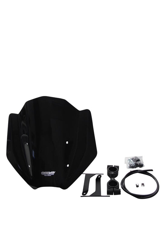 MRA Sportscheibe "NSPM" schwarz passend für KTM 1290 SUPER DUKE R 2017-2019