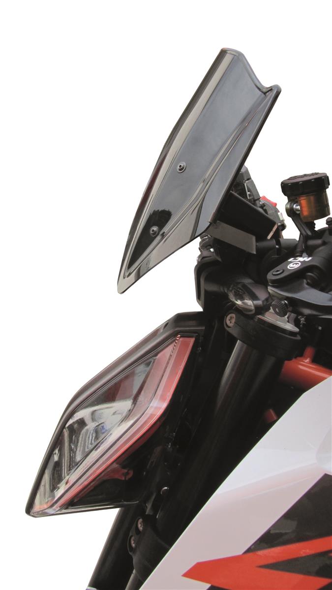 MRA Sportscheibe "NSPM" schwarz passend für KTM 1290 SUPER DUKE R 2017-2019