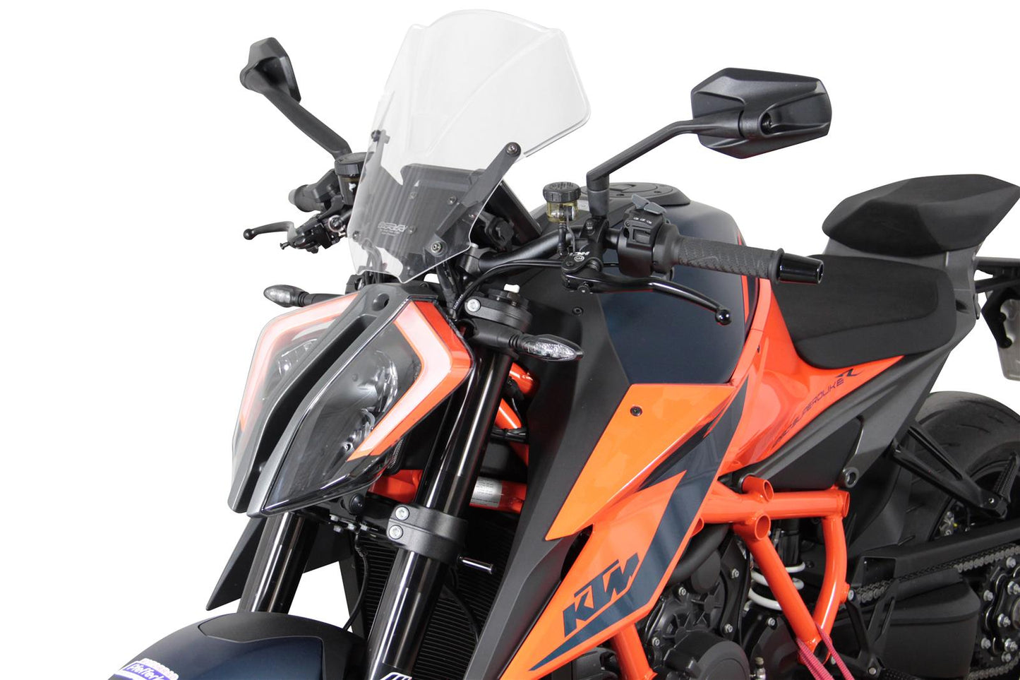 MRA Sportscheibe "NSPM" klar passend für KTM 1290 SUPER DUKE R 2020-