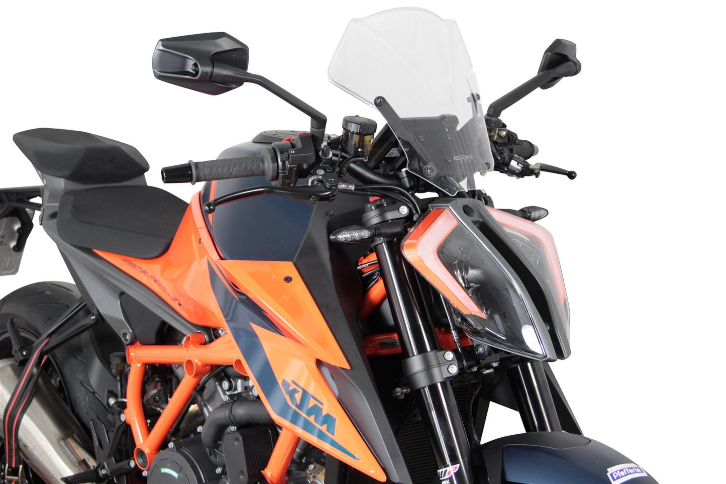 MRA Sportscheibe "NSPM" klar passend für KTM 1290 SUPER DUKE R 2020-