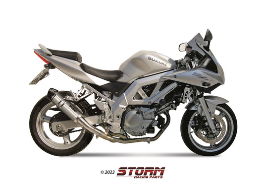 STORM GP-C Auspuff Edelstahl passend für SUZUKI SV 650 2003-2003
