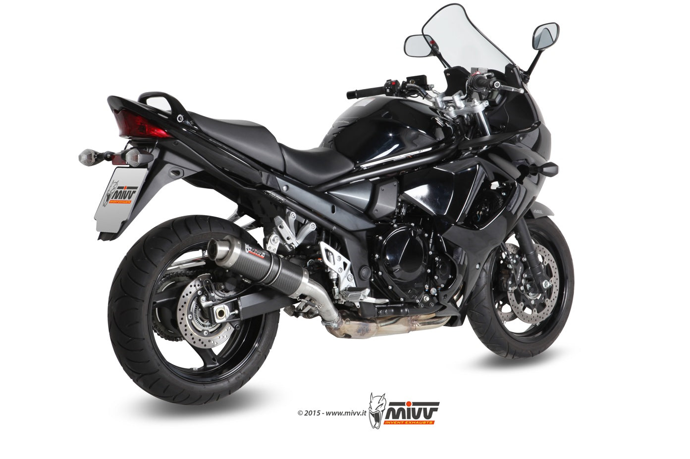 MIVV GP Auspuff Carbon passend für Suzuki GSX 1250 FA 2009-2014