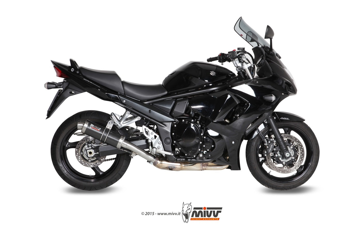 MIVV GP Auspuff Carbon passend für Suzuki GSX 1250 FA 2009-2014